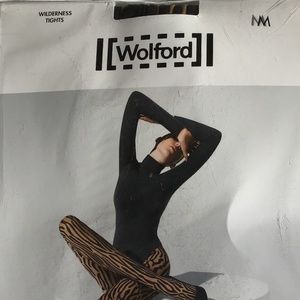 Wolford Wilderness Tights, Sahara/Black patterned